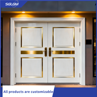 Doirse Dúbailte PVC